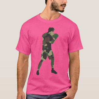 T-shirt Boxe de sport Boxer Camouflage Art