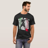 T-shirt Boxe , Drapeau Mexicain  (Devant entier)