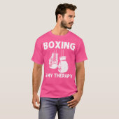 T-shirt Boxe Drôle Art Pour Hommes Femmes Kickboxing Coach (Devant entier)