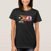 T-shirt Boxe East Timor Combat Sports Fighter Boxe (Devant)