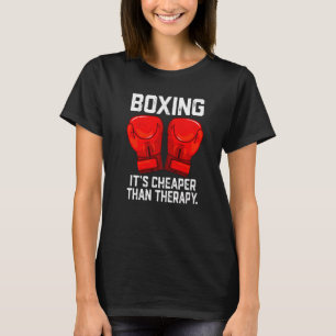 T-shirt Boxe est moins cher que Theraphy Boxing Therapy Bo