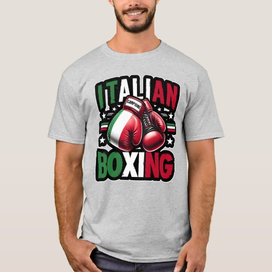 T-Shirt Boxe Italienne (Campione) (Devant)