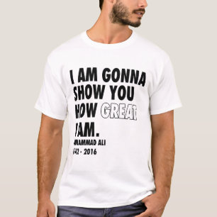 T-shirt Boxe - Je vais vous montrer à quel point je suis g