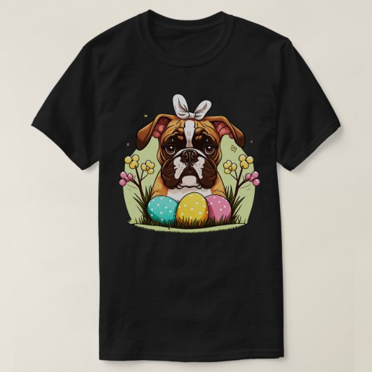 T-shirt Boxe jour de Pâques 3 (Design devant)