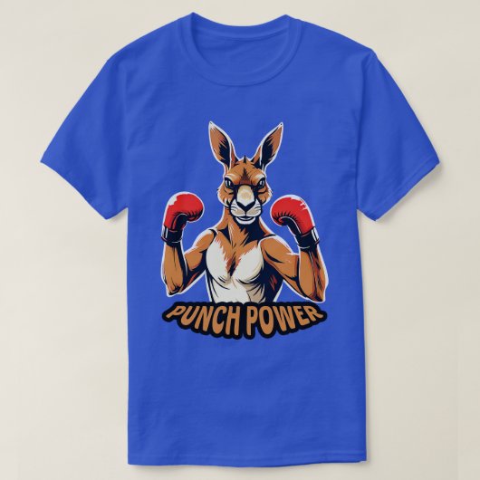 T-shirt Boxe Kangaroo Punch Power (Design devant)