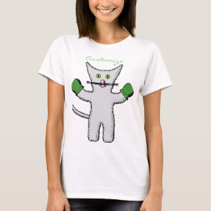 T-shirt Boxe Kitten avec Mittens Thunder_Cove