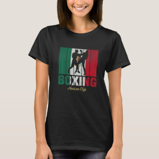 T-shirt Boxe Mexicaine Gants de Mexique Mitaine Fierté Mex