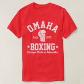 T-SHIRT BOXE OMAHA (Design devant)