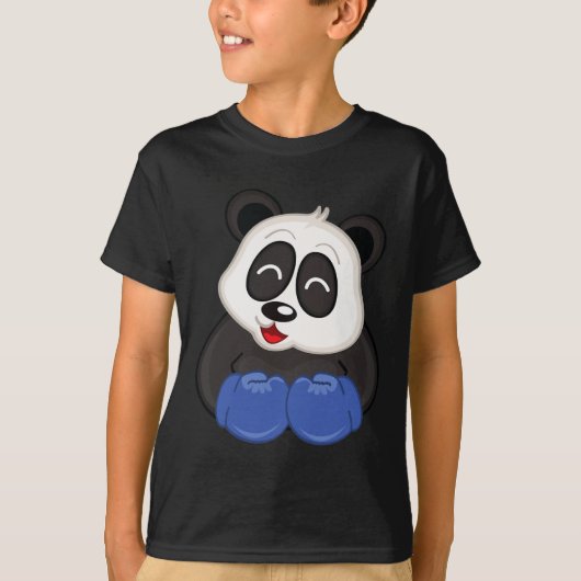 T-shirt Boxe - Ours Panda (Devant)