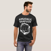 T-shirt Boxe Pointe Poignée Knuckle Boxer (Devant entier)