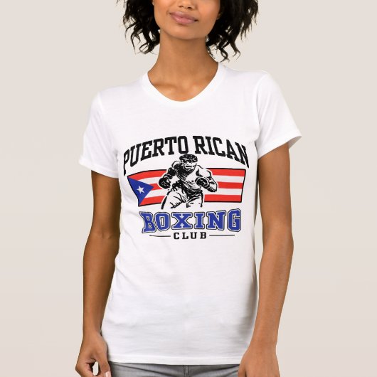 T-shirt Boxe portoricaine (Devant)