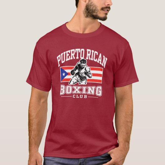 T-shirt Boxe portoricaine (Devant)