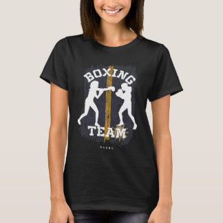 T-shirt Boxe pour femmes Nauru Combat Sports Batteur Boxe