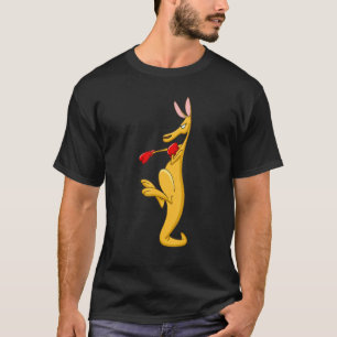 T-shirt Boxe Roger Humour Sport Kangaroo