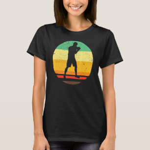 T-shirt Boxe Sports Ou Mma Combattant Boxeur Rétro Vintage