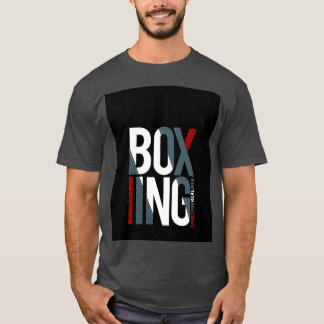 T-shirt Boxe Sports pour hommes réels Graphisme
