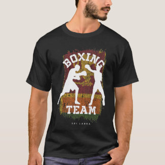 T-shirt Boxe Sri Lanka Combat Sports Boxe
