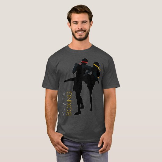 T-shirt boxe thaïe (Devant entier)