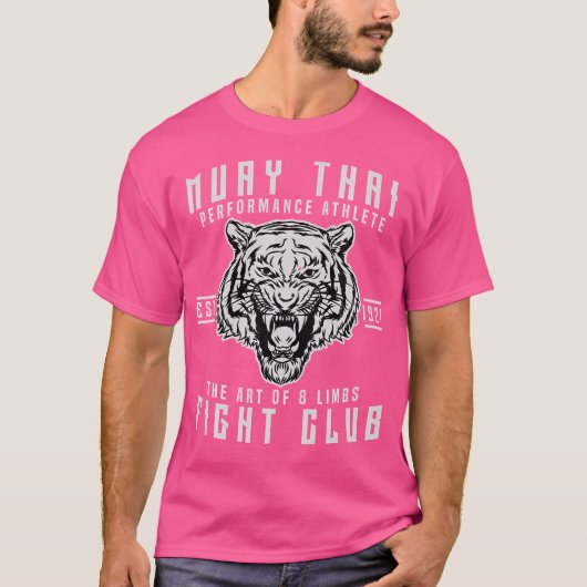 T-shirt Boxe thaïlandaise Muay Kickboxing (Devant)
