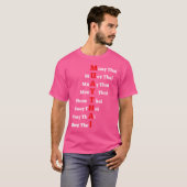 T-shirt Boxe thaïlandaise Muay Thai (Devant entier)