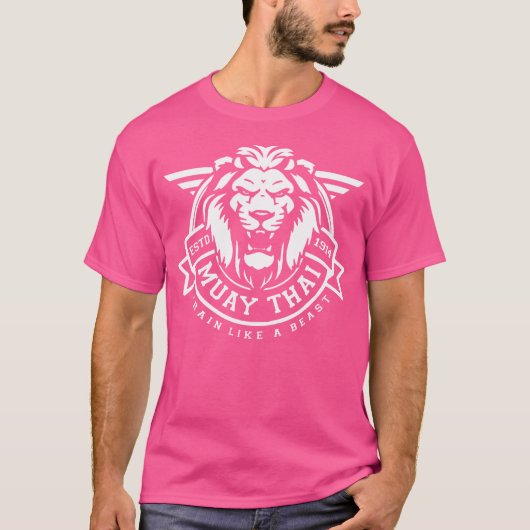 T-shirt Boxe Thaïlandaise Muay Thai (Devant)