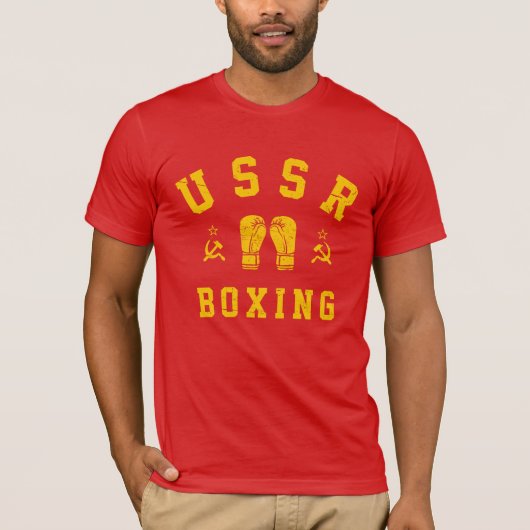 T-shirt Boxe URSS (Devant)