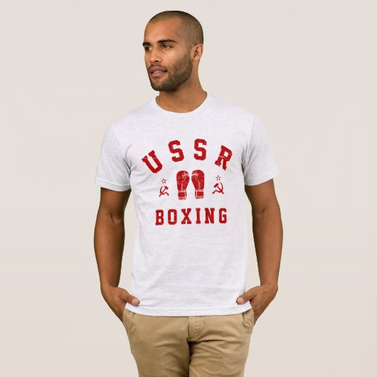 T-shirt Boxe URSS (Devant entier)