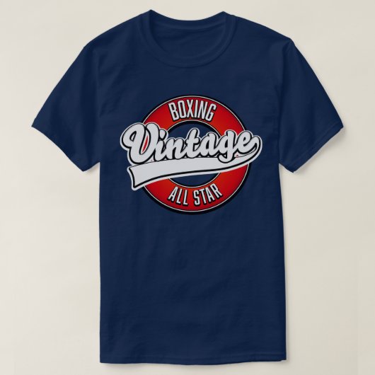 T-shirt Boxe vintage all star (Design devant)