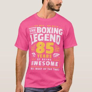 T-shirt Boxer 85E Anniversaire 85 Ans