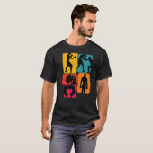 T-shirt Boxer Boxer Rétro (Devant entier)