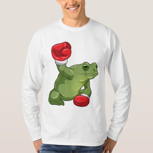 T-shirt Boxer Boxing Gloves (Devant)