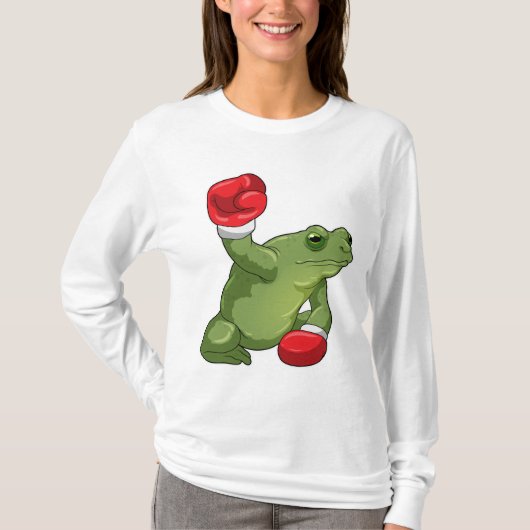 T-shirt Boxer Boxing Gloves (Devant)