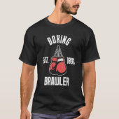 T-shirt Boxer Brawler Gants Boxer Boxer (Devant)