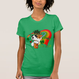 T-shirt Boxer Chien St Patrick's Day