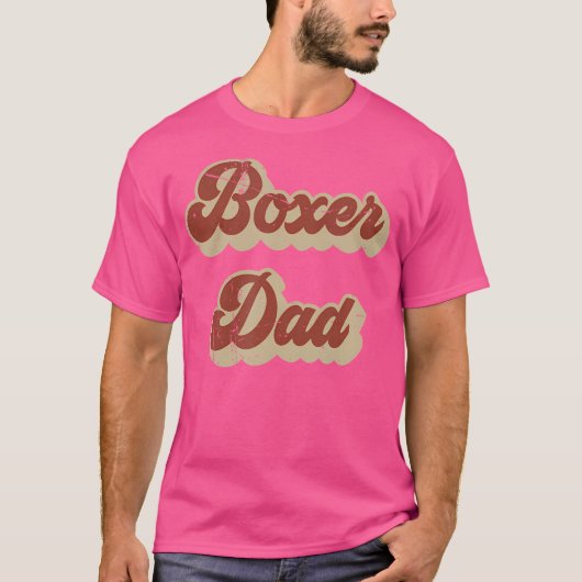 T-shirt Boxer Daddy (Devant)