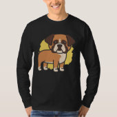 T-shirt Boxer dog (Devant)