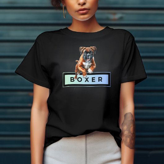 T-shirt Boxer Dog - Bonds & Sauts