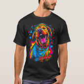 T-shirt Boxer Dog Guitar (Devant)