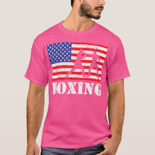T-shirt Boxer en état de détresse Boxer américain
