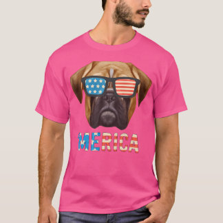 T-shirt Boxer Funny 'Merica Chemise Pour Hommes Femmes Enf