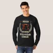T-shirt Boxer Grandma Like A Normal Grandma Only Cooler (Devant entier)