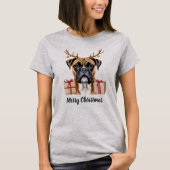 T-shirt Boxer Joyeux Noël (Devant)