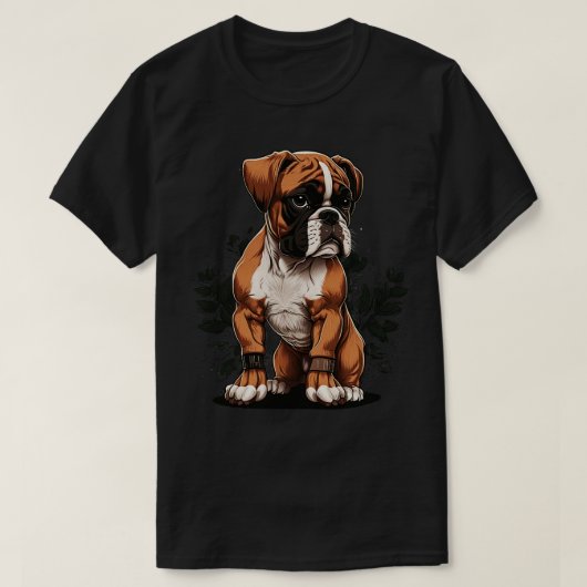 T-shirt Boxer kawaii 3 (Design devant)