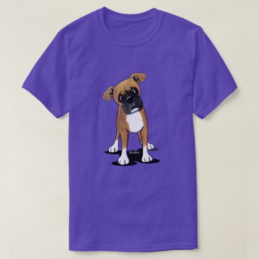 T-shirt Boxer KiniArt (Design devant)