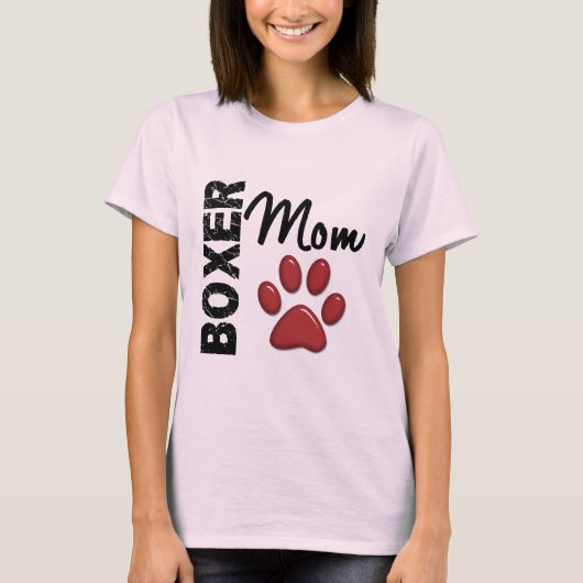 T-shirt Boxer Maman 2 (Devant)