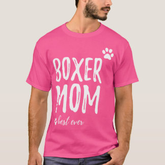 T-shirt Boxer Maman Funny Chien Maman Cadeau