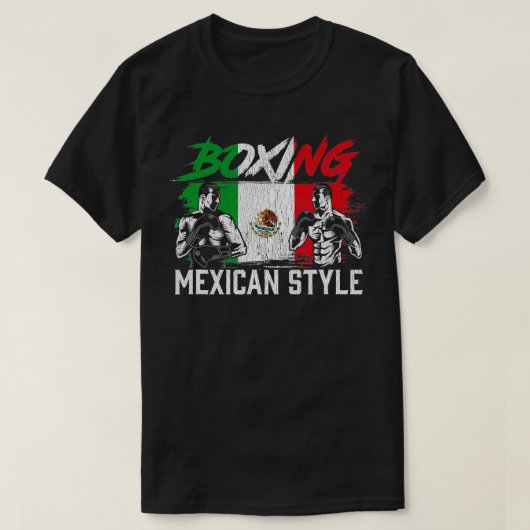 T-shirt Boxer Mexicain Boxer (Design devant)