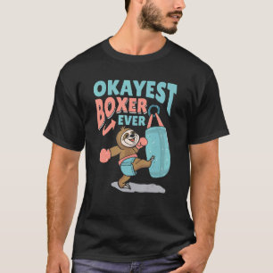 T-shirt Boxer Okayest Jamais Boxer Gants Boxer Boxer