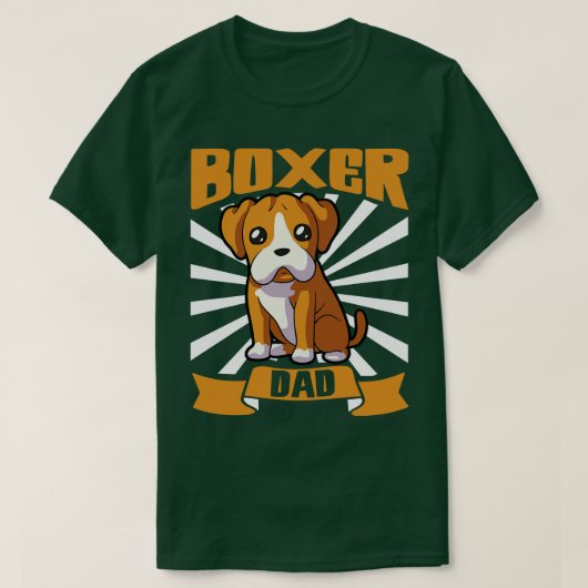 T-shirt Boxer Papa Boxer (Design devant)