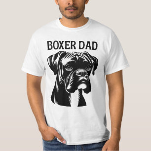 T-shirt Boxer Papa, Boxer Lovers